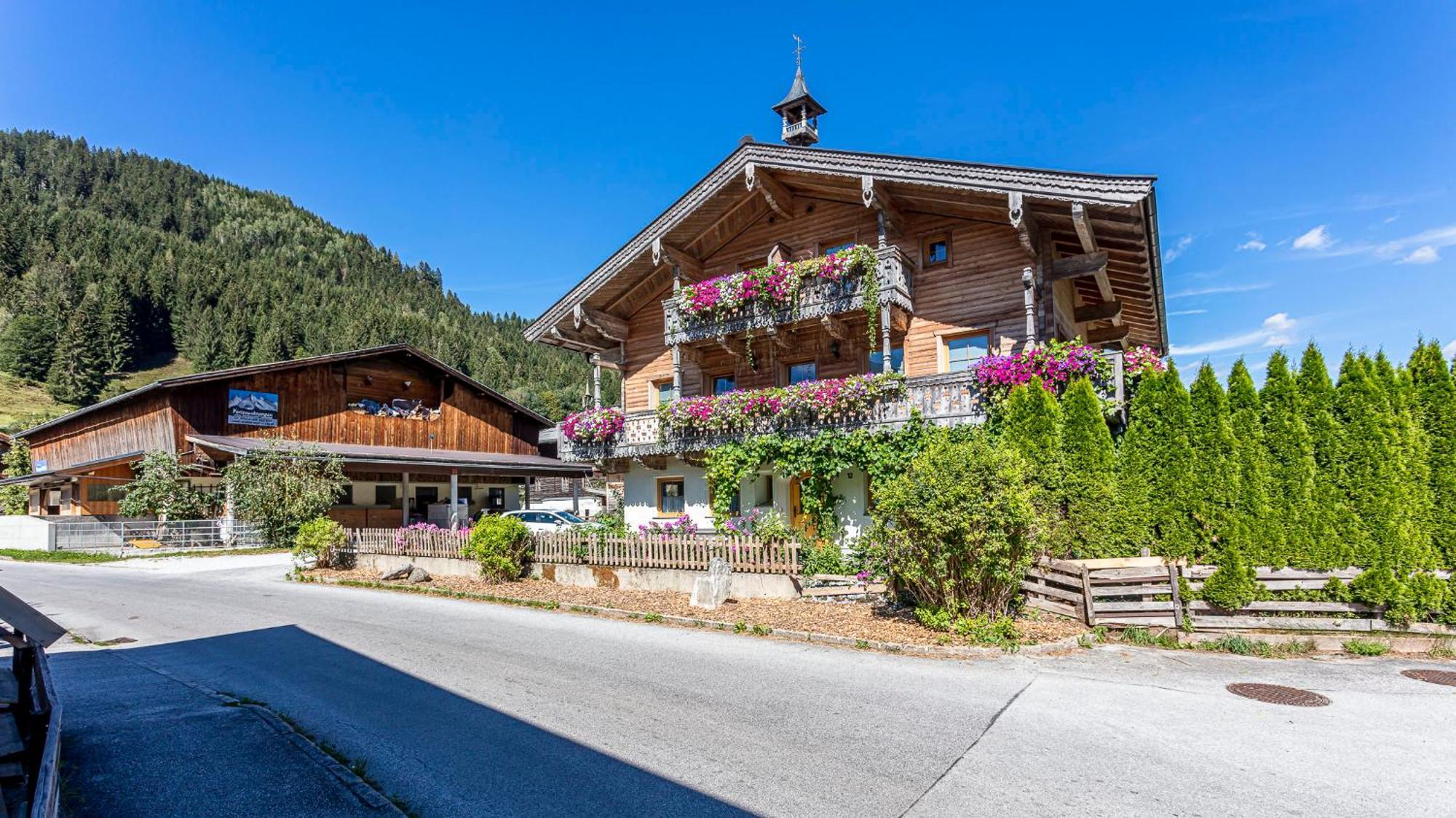 Ferienwohnungen Am Biobauernhof Lahner Bramberg am Wildkogel Exterior photo